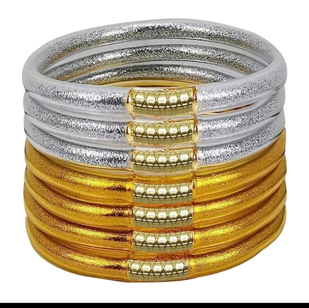 Waterproof silicone bracelets